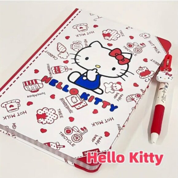 Hello Kitty Journal Notebook A5 180 Pages NWT - Picture 1 of 5